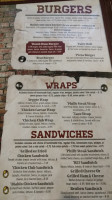 Pit Stop Grill menu