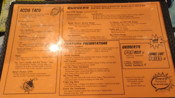 Pop Inn menu