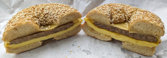 Bowery Bagels food