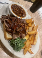 Charlotte's Rib Barbecue food