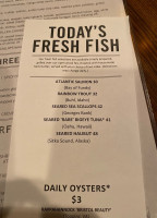 Bristol Seafood Grill menu