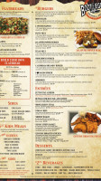 Bootleggers Saloon Eatery menu