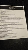 Portside menu