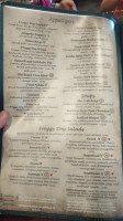 The Froggy Dog menu