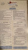 Cafe Bernard menu