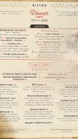 Cafe Bernard menu