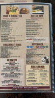 Maurice River Diner menu