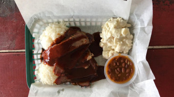 Big Jake's Island B-b-q food