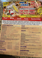 $5 Pizza Place menu