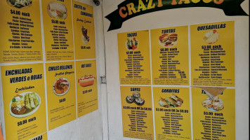 Crazy Tacos Inc inside