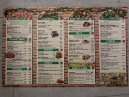 Sal's Pizzaria menu