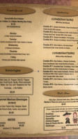 Los 5 Amigos menu