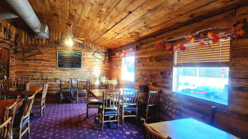 The Old Log Cabin inside