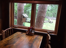 The Old Log Cabin outside