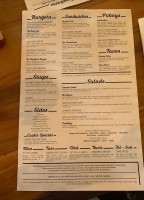 Willie's menu