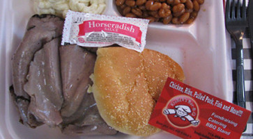 Krolick's Bbq food