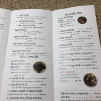 Pho Van menu