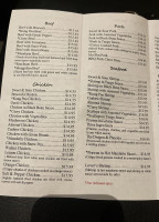 Pine Garden Restaurant menu