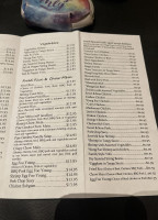 Pine Garden Restaurant menu