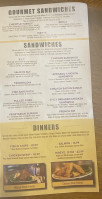 Boonie's On The Avenue menu