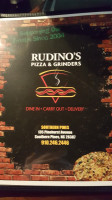 Rudino's Pizza Grinders Southern Pines menu