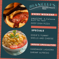 Bianelli's Gourmet Pizza Pasta food