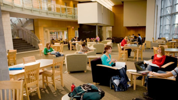 J. Robert Van Pelt And John And Ruanne Opie Library inside