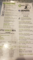 Growler's Pizza Grill menu