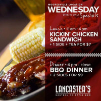 Lancaster's Bbq Wings menu