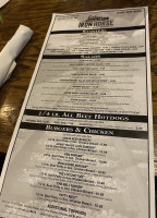 The Iron Horse Grill menu