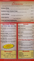 Jim's Pizza Calumet menu