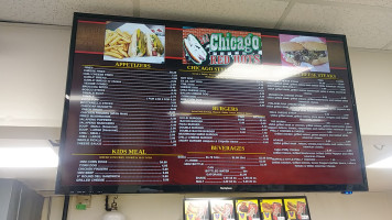 Old Chicago Red Hots menu