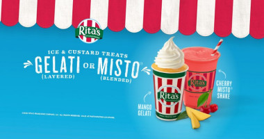 Rita's Italian Ice Frozen Custard food