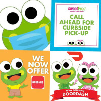 Sweetfrog Premium Frozen Yogurt food