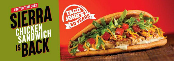 Taco John's food