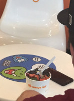 Orange Leaf Frozen Yogurt food