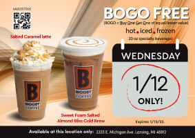 Biggby Coffee food