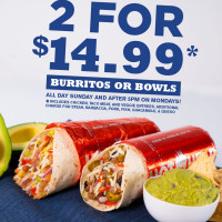 Hot Head Burritos food