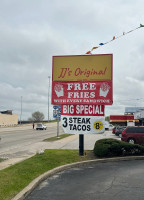 Winston's Jerk Chicken/jimmy’s Famous Burgers outside