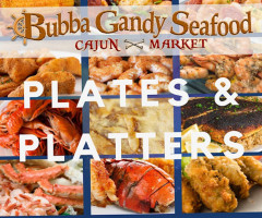 Bubba Gandy Seafood Cajun Market food