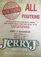 Jerry J's inside