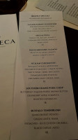 Enoteca menu