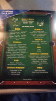 Bills And Billiards menu