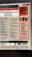 Cantina Bravo Mexican Grille menu