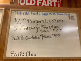 Cindy's Place menu