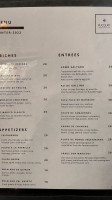 Pucquio menu