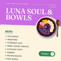 Luna Soul Bowls food