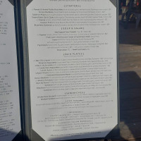 Paluca Trattoria menu