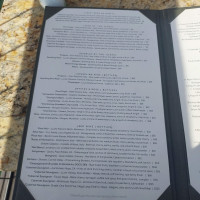 Paluca Trattoria menu