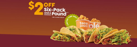 Taco John's food